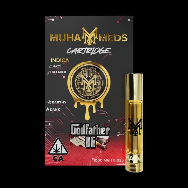 Muha med cart 1000MG God father OG